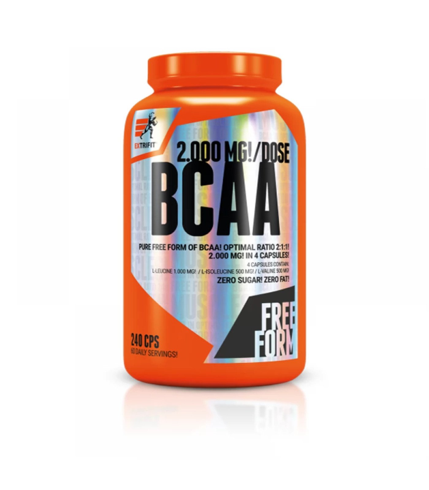 EXTRIFIT Bcaa 2:1:1 Pure - 240 caps